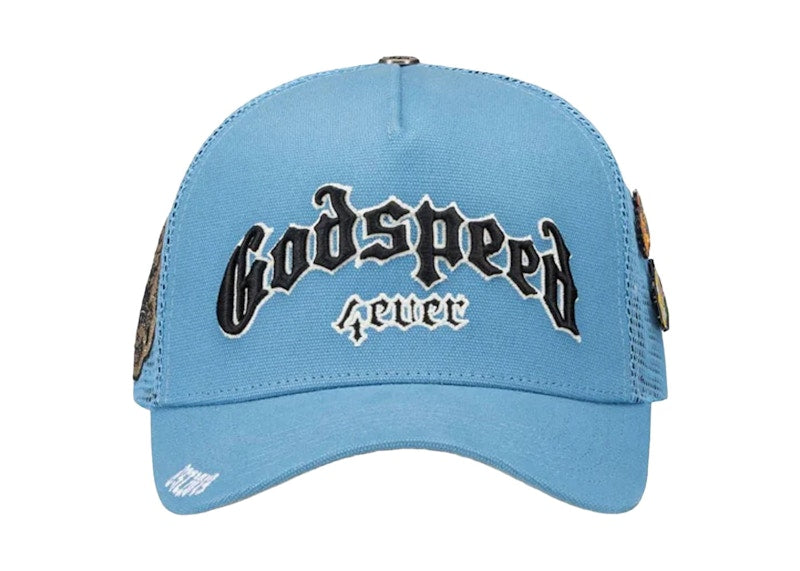 Godspeed GS Forever Trucker Hat Sky Blue