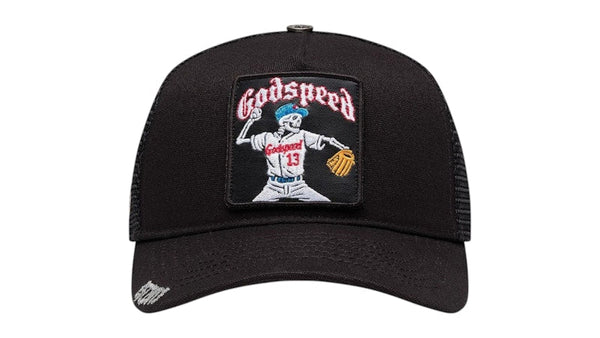 Godspeed Mood Trucker II Hat Black Interchangeable Patches