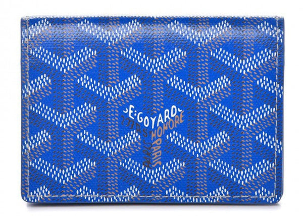 Card Holder Goyardine Sky Blue