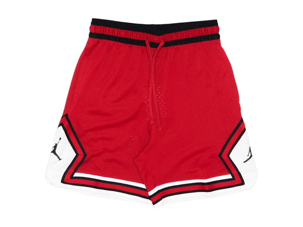 Jordan Sport Diamond Mesh Dri-Fit Shorts Red/Black/White