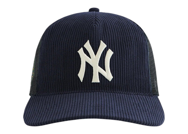 Kith x '47 x New York Yankees Corduroy Trucker Hat Nocturnal