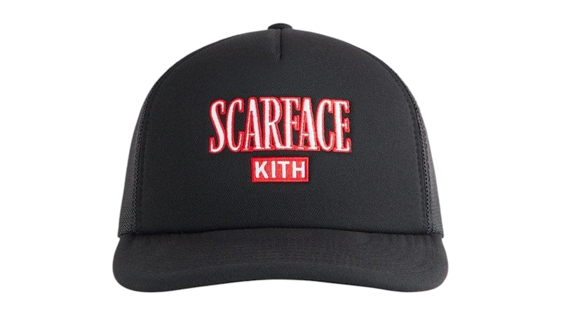 Kith x Scarface Poly Foam Nolan Trucker Hat Black