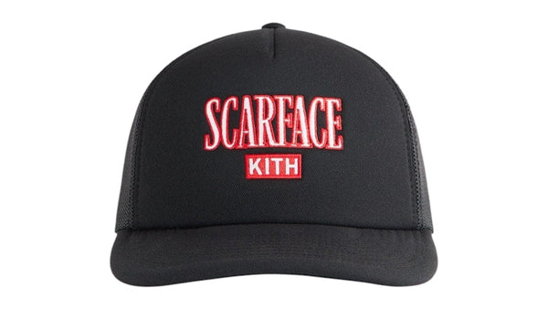 Kith x Scarface Poly Foam Nolan Trucker Hat Black