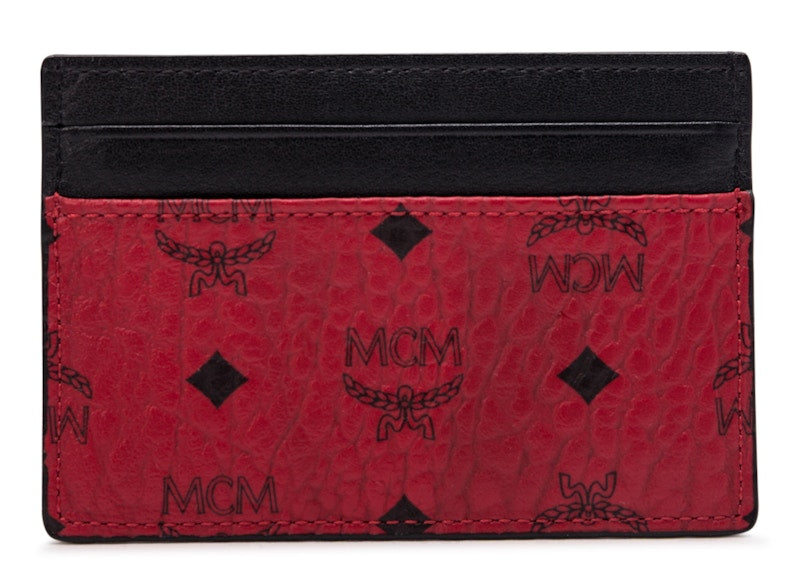 Card Case Visetos Mini Red/Black