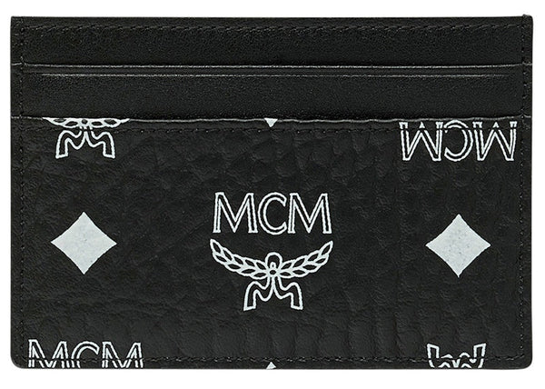 Card Case White Visetos Mini Black