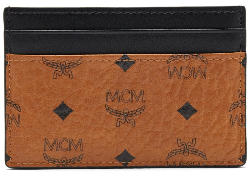 Claus Card Case Visetos Cognac/Black
