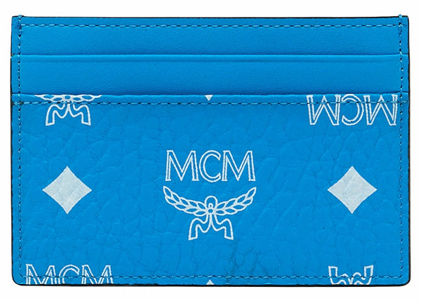 Logo Visetos Card Case Blue