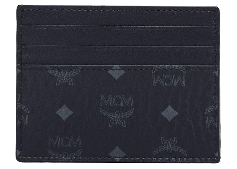 Monogram Card Case Black