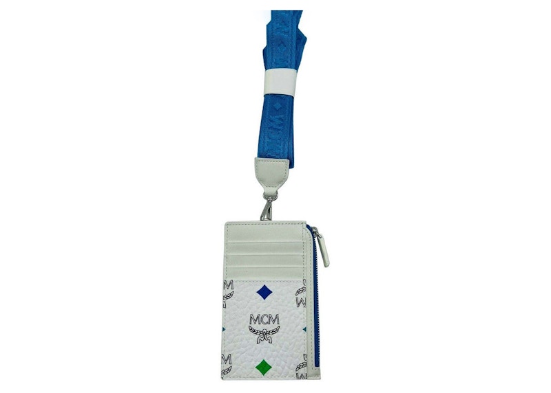 Spectrum Rainbow Logo Visetos Lanyard Card Case White