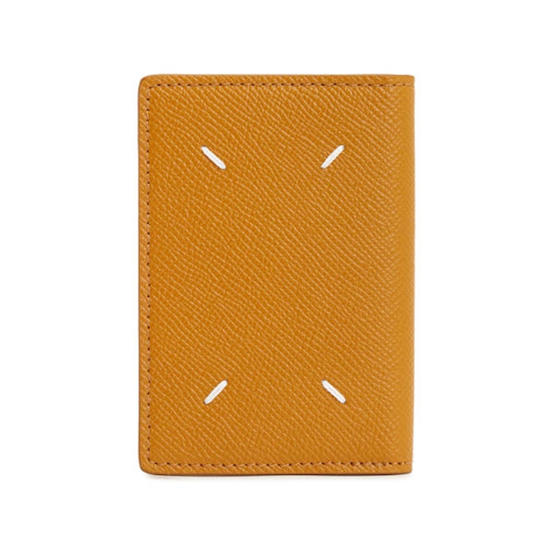 Four Stitches Card Holder Mustard