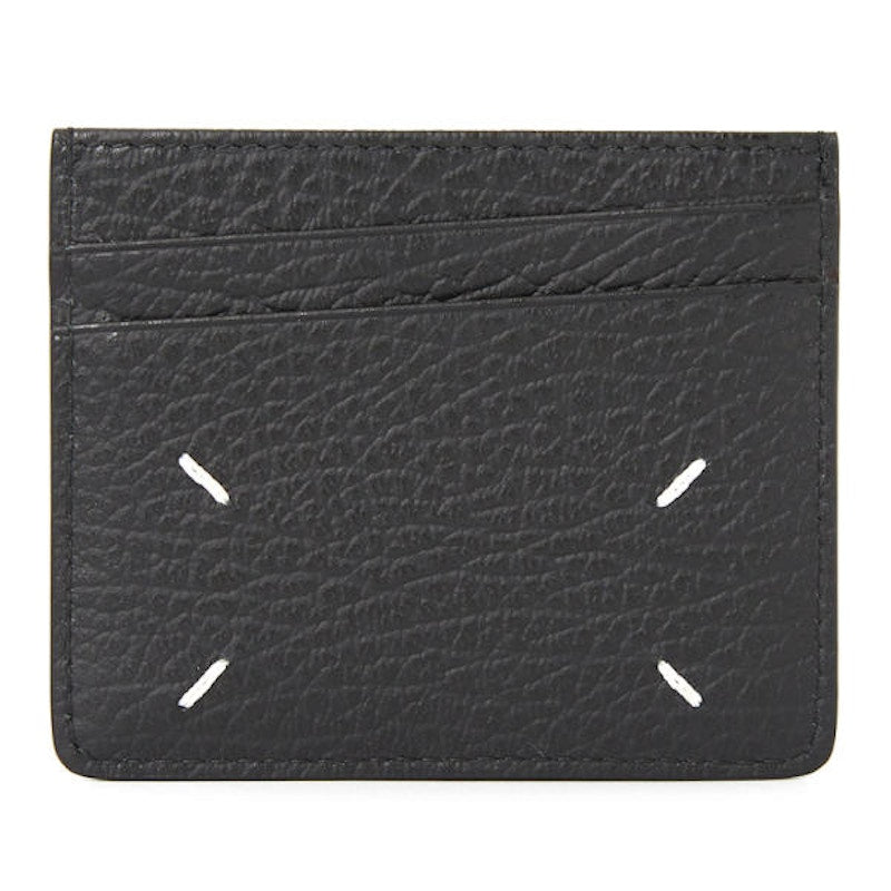Stitch Card Holder Black