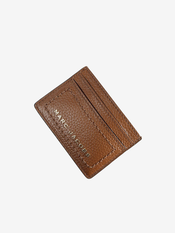 Groove Slg Card Case Bag Cognac