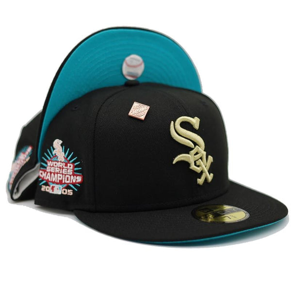 New Era Chicago White Sox Vegas Gold Collection 2005 World Series Patch Hat
