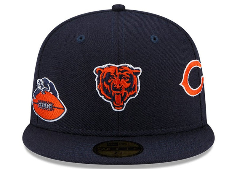 New Era Just Don Chicago Bears 59Fifty Fitted Hat Navy