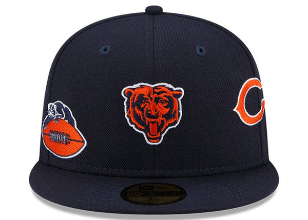 New Era Just Don Chicago Bears 59Fifty Fitted Hat Navy