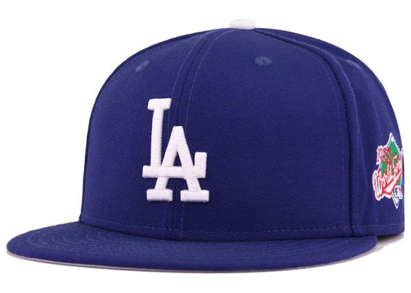 New Era Los Angeles Dodgers 1988 World Series 59Fifty Fitted Hat Dark Royal Blue