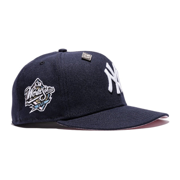 New Era New York Yankees Capsule Sampler Pack 1999 World Series 59Fifty Fitted Hat Navy/Pink
