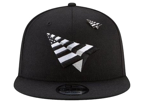 New Era x Paper Planes Original Crown 9Fifty Snapback Hat Black/Black