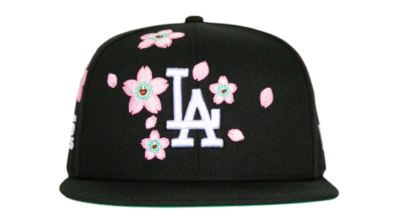 New Era x Takashi Murakami x MLB World Tour Tokyo Series 2025 New Era 59Fifty Dodgers Fitted Hat Black