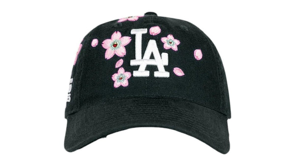 New Era x Takashi Murakami x MLB Dodgers Strapback Hat Black