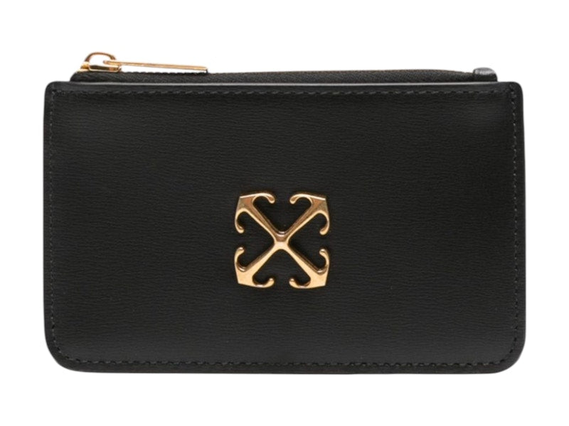 Jitney Zipped Card Case Black