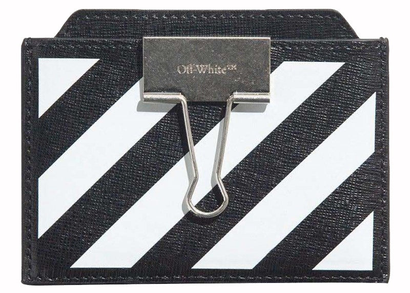 Money Holder Binder Small CC Black/White