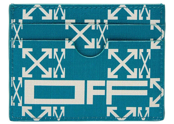 Monogram Simple Card Case Green