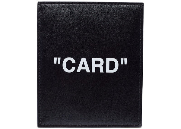 Quote Card Holder CARD Black White