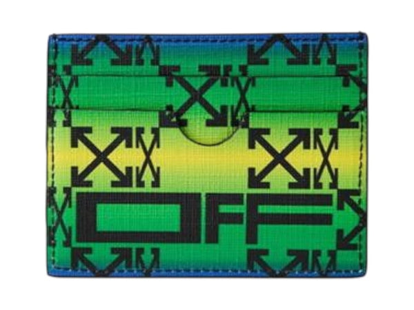 Zipped Monogram Card Case Multicolor