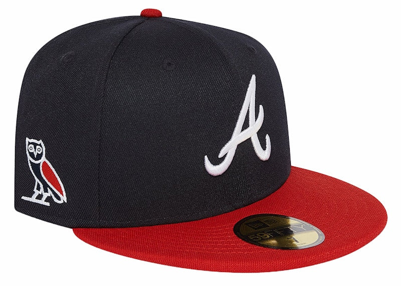 OVO x MLB Atlanta Braves New Era Hat Navy