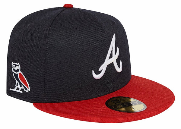 OVO x MLB Atlanta Braves New Era Hat Navy