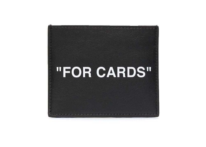 "FOR CARDS" Card Holder Black