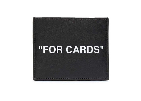 "FOR CARDS" Card Holder Black