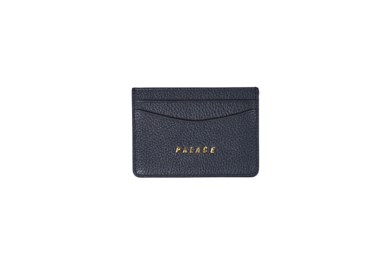 Leather Card Holder Navy