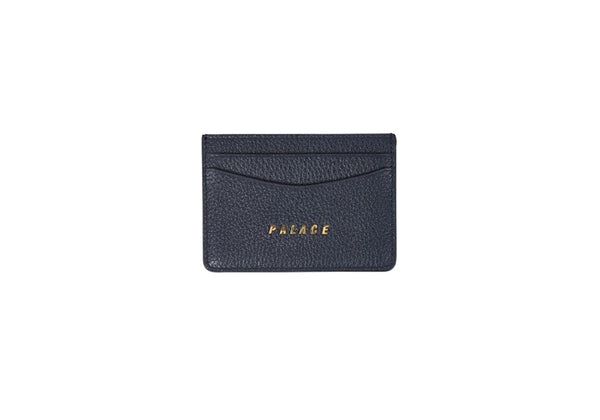 Leather Card Holder Navy