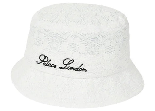 Palace Pal-Lace Bucket Hat White
