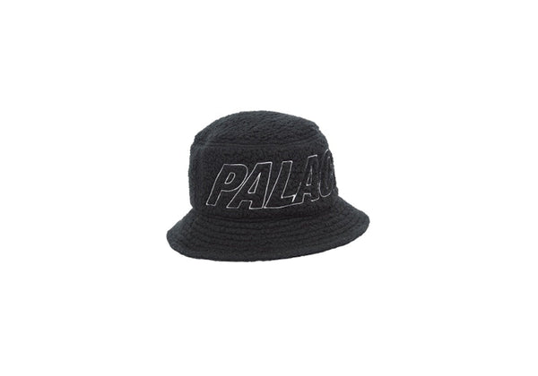 Palace Polartec Flee Bucket Hat Black