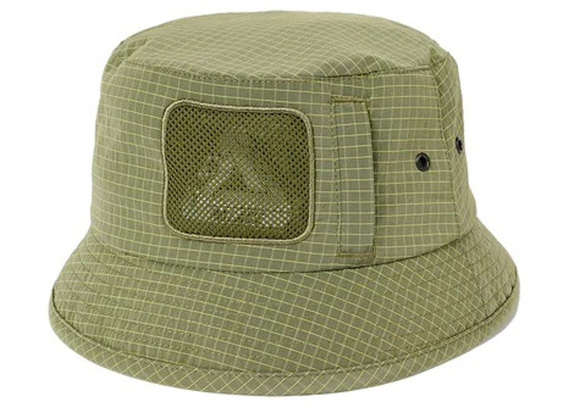 Palace Y-Ripstop Shell Bucket Lime