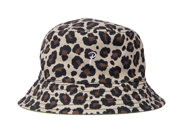 Patta Reversible Bucket Hat Classic Leopard Calliste Green