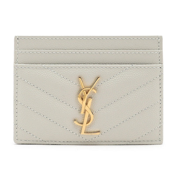 Cassandra Matelasse Card Holder Ivory
