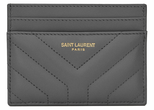 Joan Card Case In Quilted Leather Black