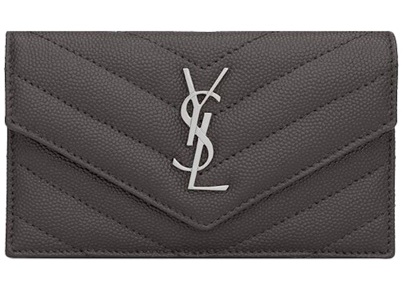 Monogram Fragments Flap Card Case Storm Grey