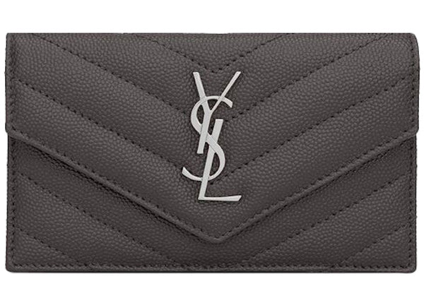 Monogram Fragments Flap Card Case Storm Grey