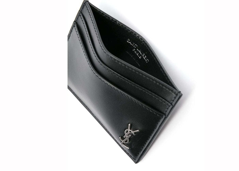Tin Mon Card Case Black