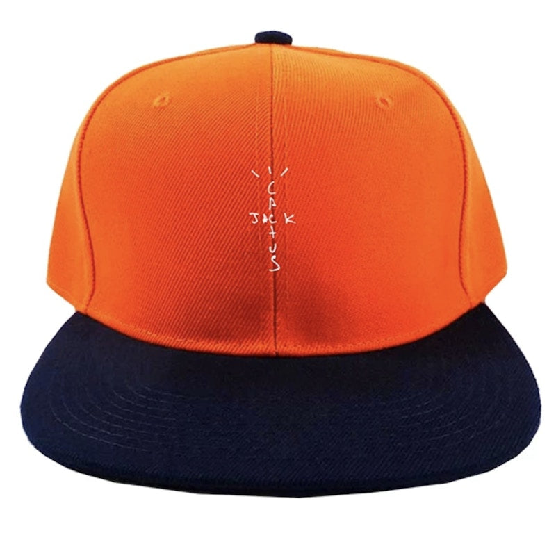 Travis Scott Cactus Jack Records Hat Orange/Navy
