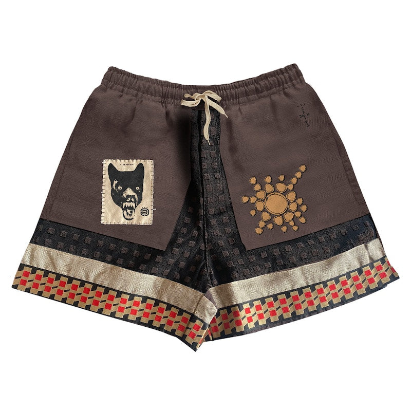 Travis Scott Cactus Jack Wolf Short Multi