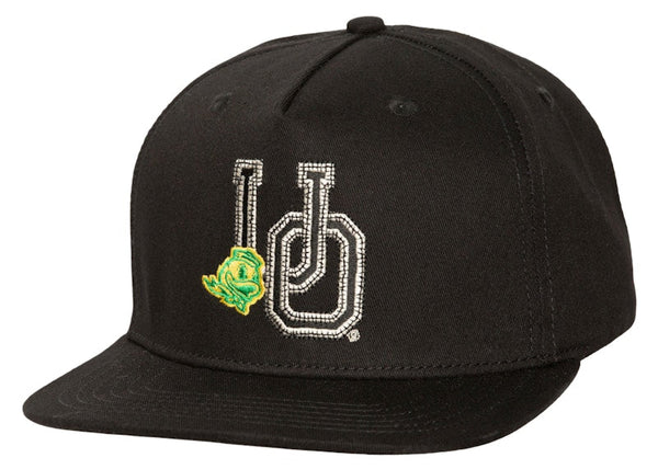 Travis Scott x Mitchell & Ness Oregon Ducks Snapback Hat Black
