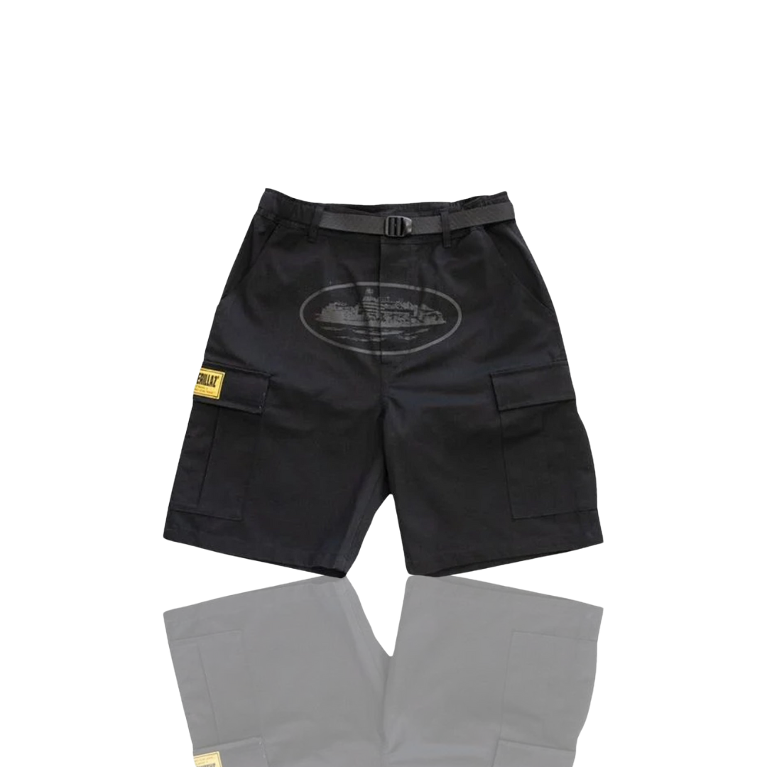 TRIPLE BLACK RTW OG ALCATRAZ CARGO SHORTS