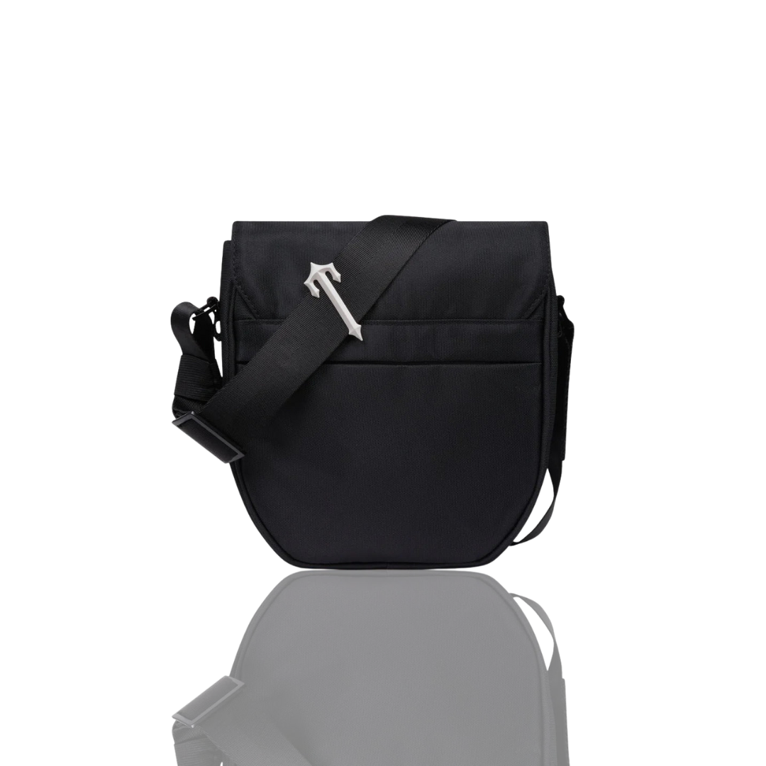 Black & Silver Cobra T Messenger Bag