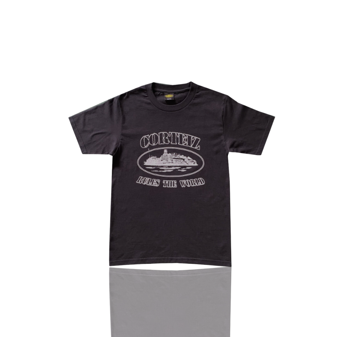 BLACK & WHITE RTW ALCATRAZ T SHIRT